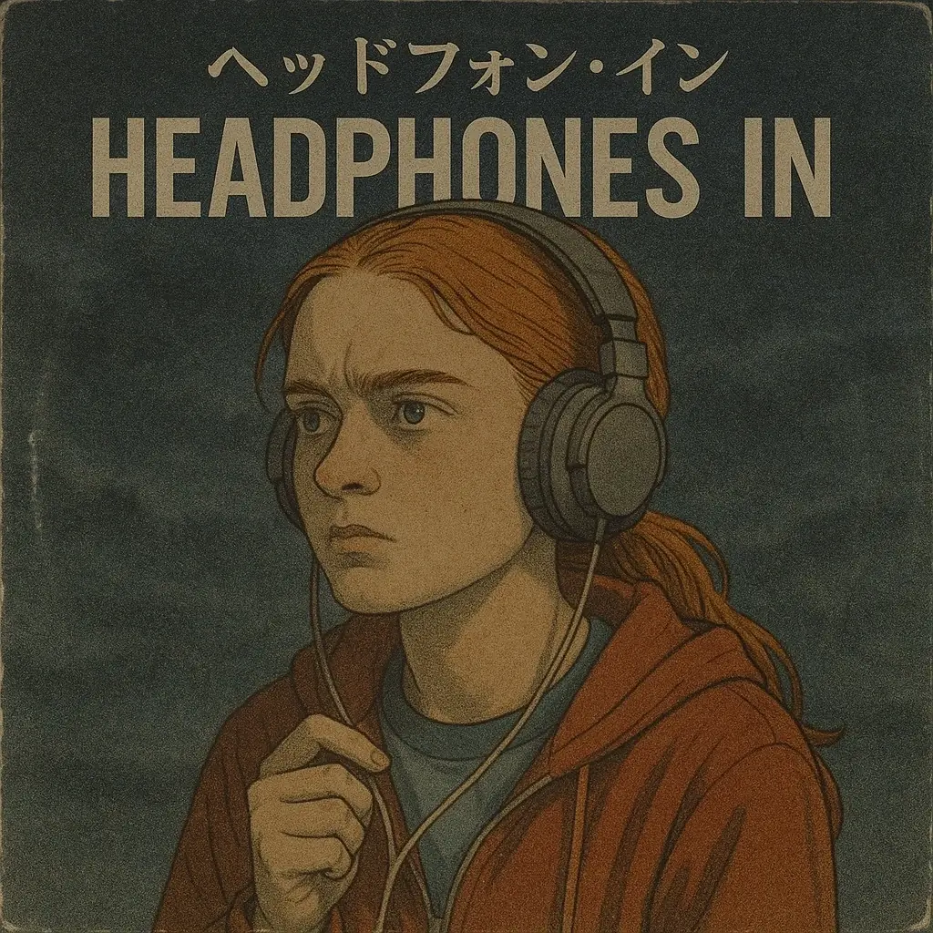 Headphones In cover